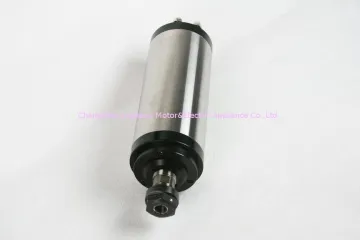 Cnc Router Parts , 24000rpm 0.8kw Water Cooling Cnc Spindle Motor 220 Volt