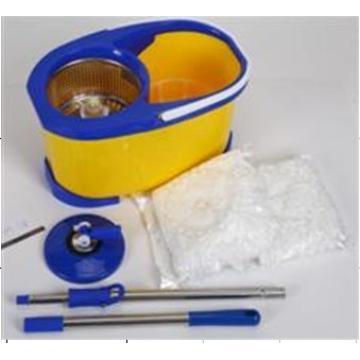 360 Degree Cleaning Mop with S/S Mop Bucket