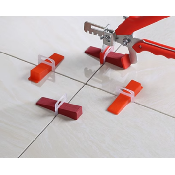 Wall tile laying and leveling machine