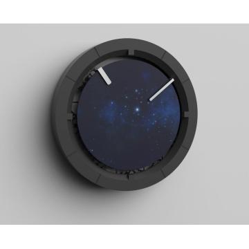 Nuevo reloj de pared digital redondo diseñado