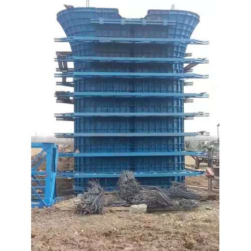 Steel Bridge Viaduct Column Pier Formwork