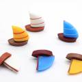 100 Piece/Lot Sailboat Sailing Boat Ship Vessel Hawaii Maldives Small Statue Figurine Crafts Ornament Miniatures Decor