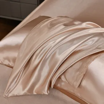 Satin Pillowcase Queen Envelop 2-Pack 20x28 Inches