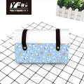 Custom Flower Life PU Bolso de cuero Bag Cosmetic Bag Case y bolso multifuncional