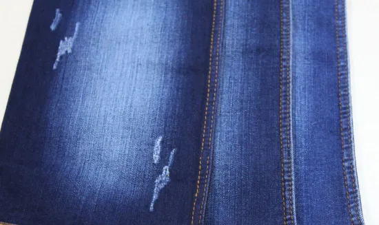 9.5oz Cotton Polyester Rayon Spandex Coated Stock Denim