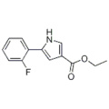 1H-Pyrrole-3-carboxylic acid, 5-(2-fluorophenyl)-, ethyl ester CAS 881674-06-2