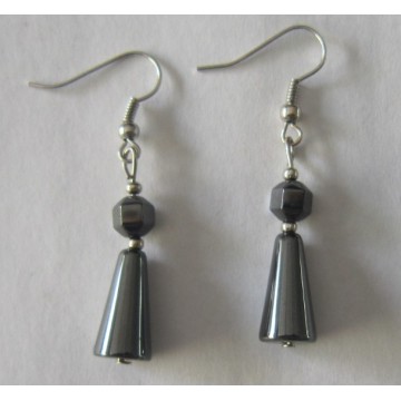 Hematite Earring