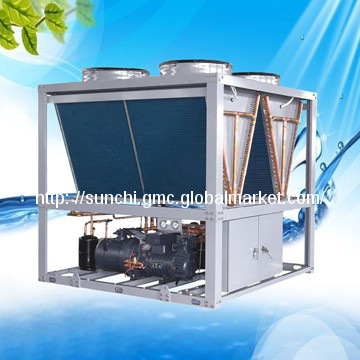 Factory central cooling and heating system air cooled water chiller