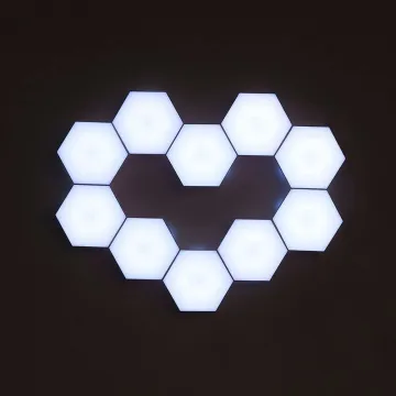 Hexagonal Modular Touch Sensitive LED Wall Light