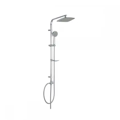 High quality abs plastic silver telephone shower shower set