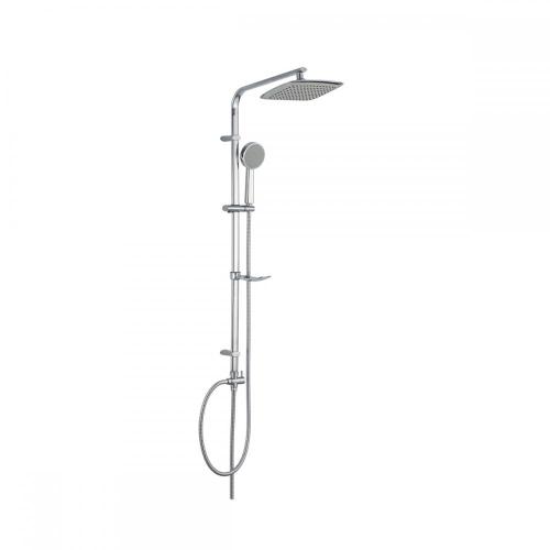 Chromed SS304 Wall Mount Big Spray Shower Set