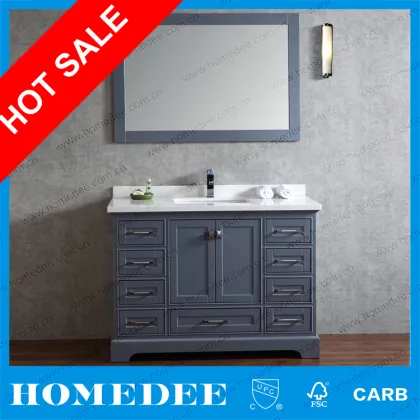Solid Wood Bathroom Cabinet 2016 For North American Market