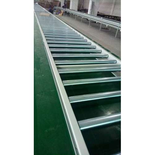 ລະບົບບັນໄດ Roller Conveyor Motorized Customized Steel