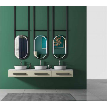 Gabinete de lujo de baño de aluminio de nuevo diseño