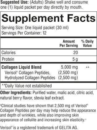 Whitening Hair Skin Nails Collagen Liquid