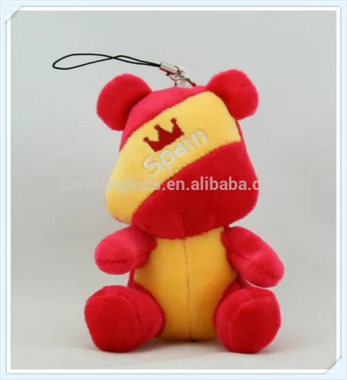 National Flag Bear Series - Keychain (Spain)
