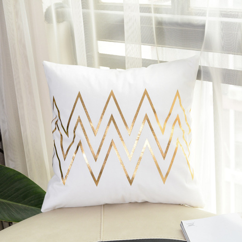 Cotton Linen Pillow Covers Home decoration checkerboard large lattice cushion cover Factory