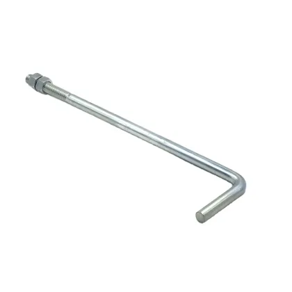 M6-M100 high strength bolt galvanized L-type anchor bolt foundation bolt