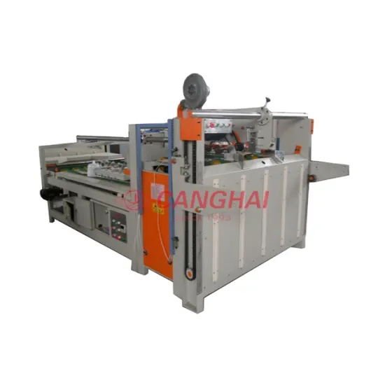 High Quality Carton Box Semi-Automatic Folder Gluer Machine