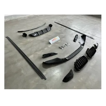 Real Carbon Fiber Styling Kits for BMW X6 F16 - Front Lip Splitter, Rear Diffuser, Spoiler, Side Mirror Cover, Grille