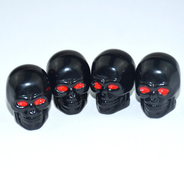 Tire skull valve cover car universal