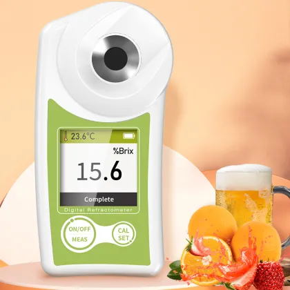 Digital Saccharometer and Inline Refractometers for Measuring Brix and Sugar Content