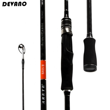 Devano Hot Sale Carbon Fiber Fishing Rod Medium Light 8ft Grips and Combo Set