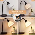 Flexible Black Reading Light Home Office Study Lamp