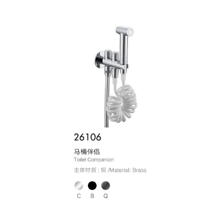 High-Pressure Toilet Companion with Washer Spray Gun for Bathroom