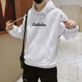 Custom Men's polyester cotton hooded sweatshirts