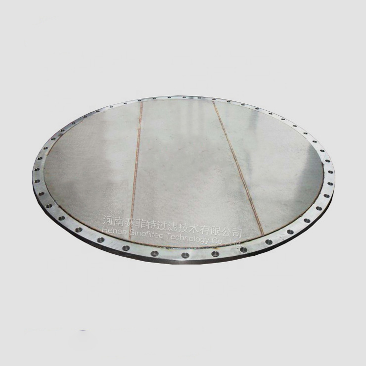 Stainless steel sintered disc