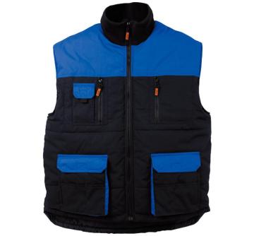Blue with black Body Warmer