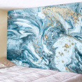 Short plush decorative tapestry