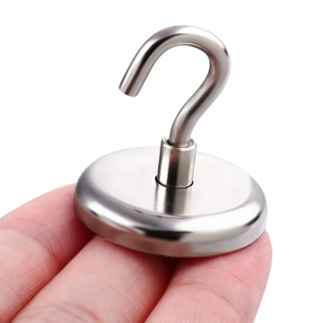 Wholesale Customized Neodymium Magnetic Silver Hooks - Flexible Magnets for Storage and Hanger