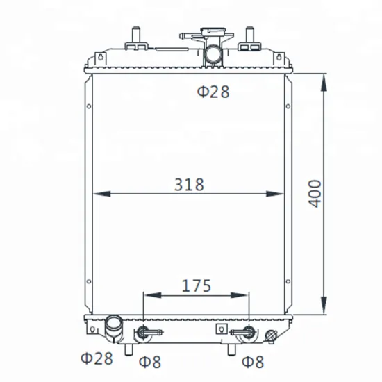 DAIHATSU SIRION Auto Radiator OEM 16400-B1010 16400-B1011 16400-B1020 16400-B1070 '04-