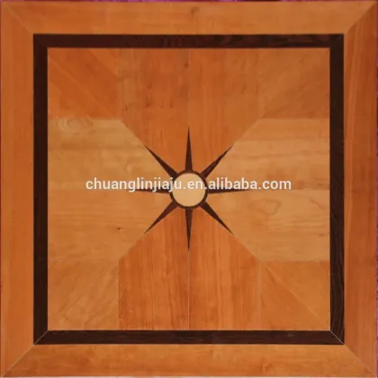 American Cherry Wenge Parquetry Wood Flooring