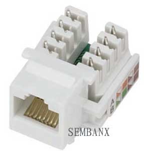 Cat5e Krone Type Keystone Jack 
