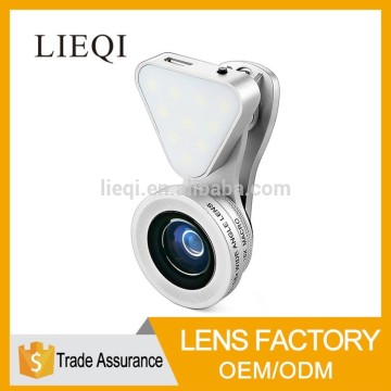 Clip universale più sexy 3 in 1 lente per cellulare larghe lente pescee