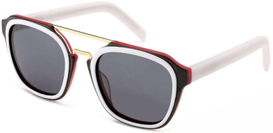 C3 Acetate Sunglasses  White、Black、Red