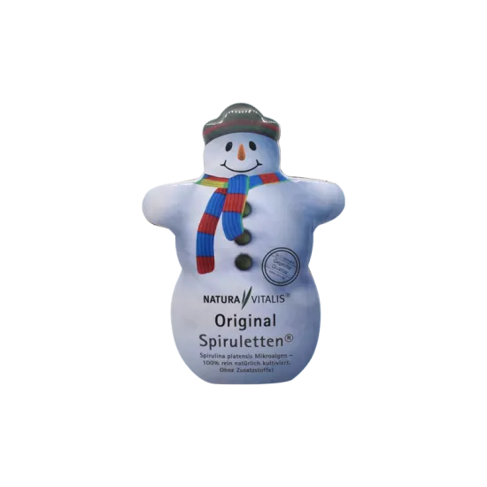 Creative Snowman Iron Box Metal Gift Box