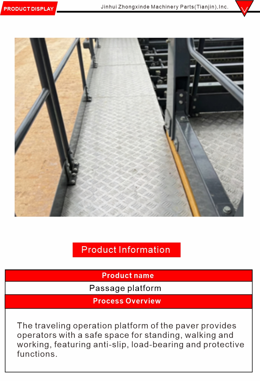 Paver Walkway Platform Anti Slip