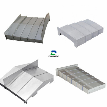 cnc machine steel protective cover telescopic steel cover