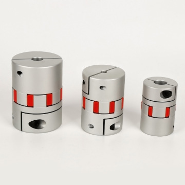 Custom Aluminum Plum Coupling Compatible with Ball Screw and Flexible Rubber-lined Coupling - Anodized Standard