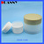 CUSTOM COLORED 200ML DOUBLE WALL COSMETIC CREAM JARS, 200ML PP COSMETIC CREAM JAR