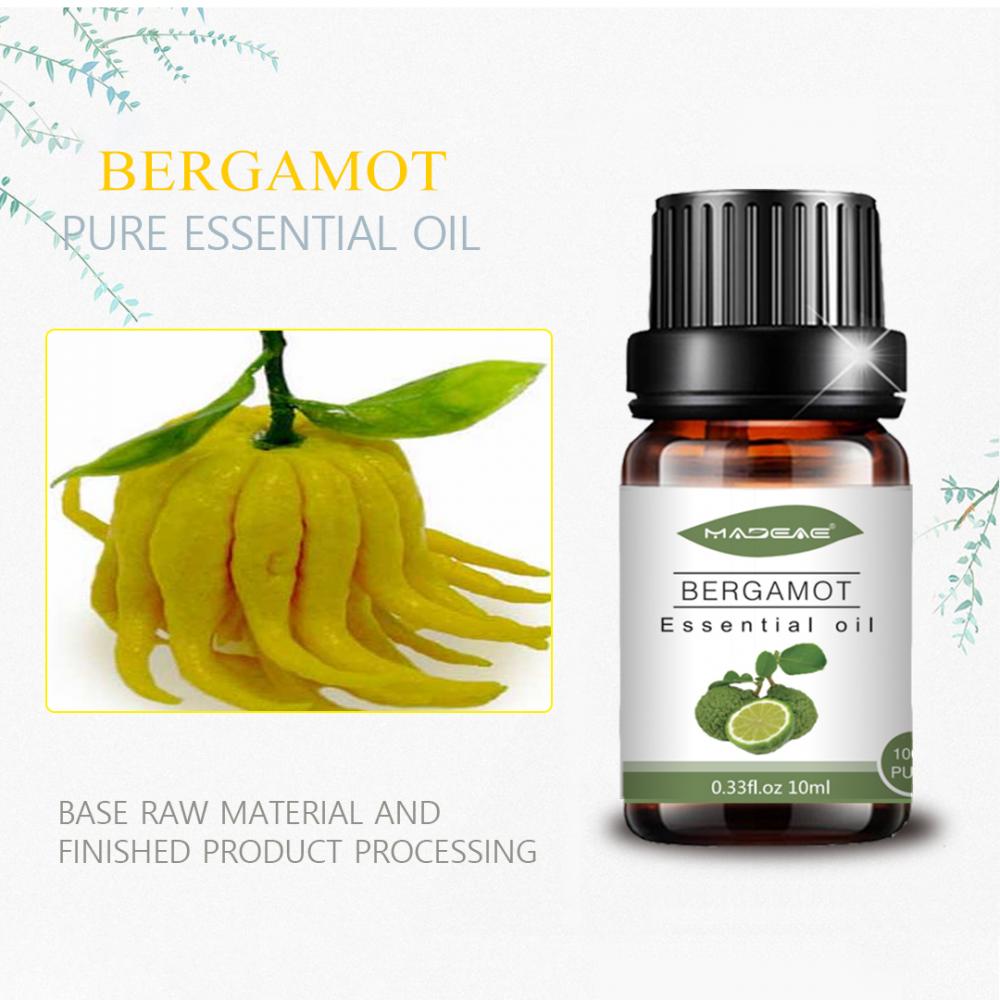 Wholesales Factory Supply Bergamot Oil esencial para masajes para masajes