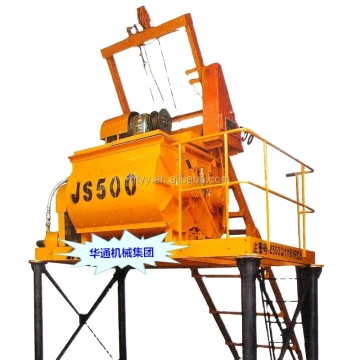 JS500 Automatic Cement Concrete Mixer with Weighing Scale and Hopper - Price