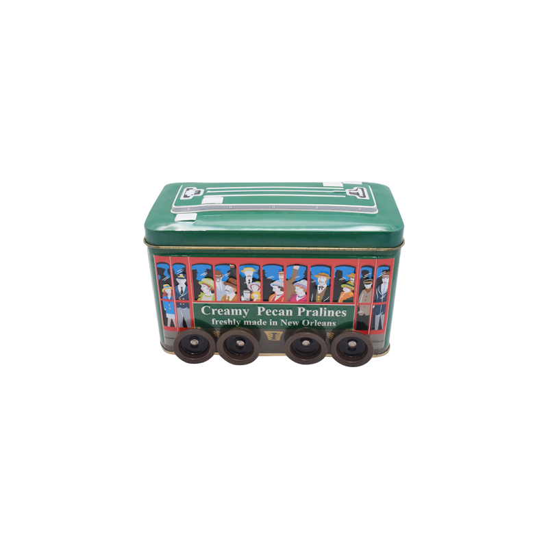 Toy Car Iron Can Big Tin Boxes Storage