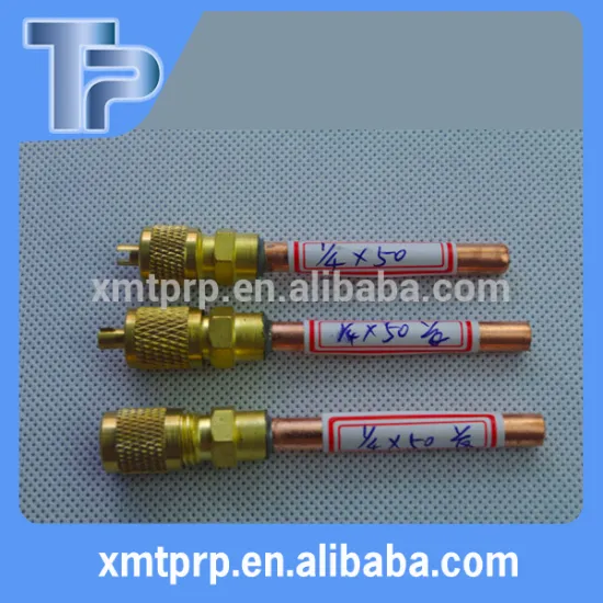 different sizes head refrigerant charge valve 50mm