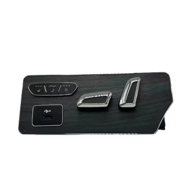 Multi-Function Business Seat Integrated Switch Panel: Heater, Ventilation, Massage, and Adjustment Controls