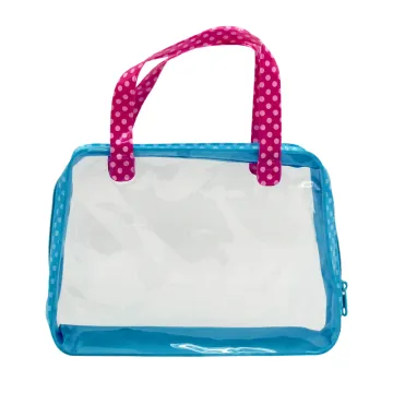 Clear Loop Handle PVC Bag for Cosmetic